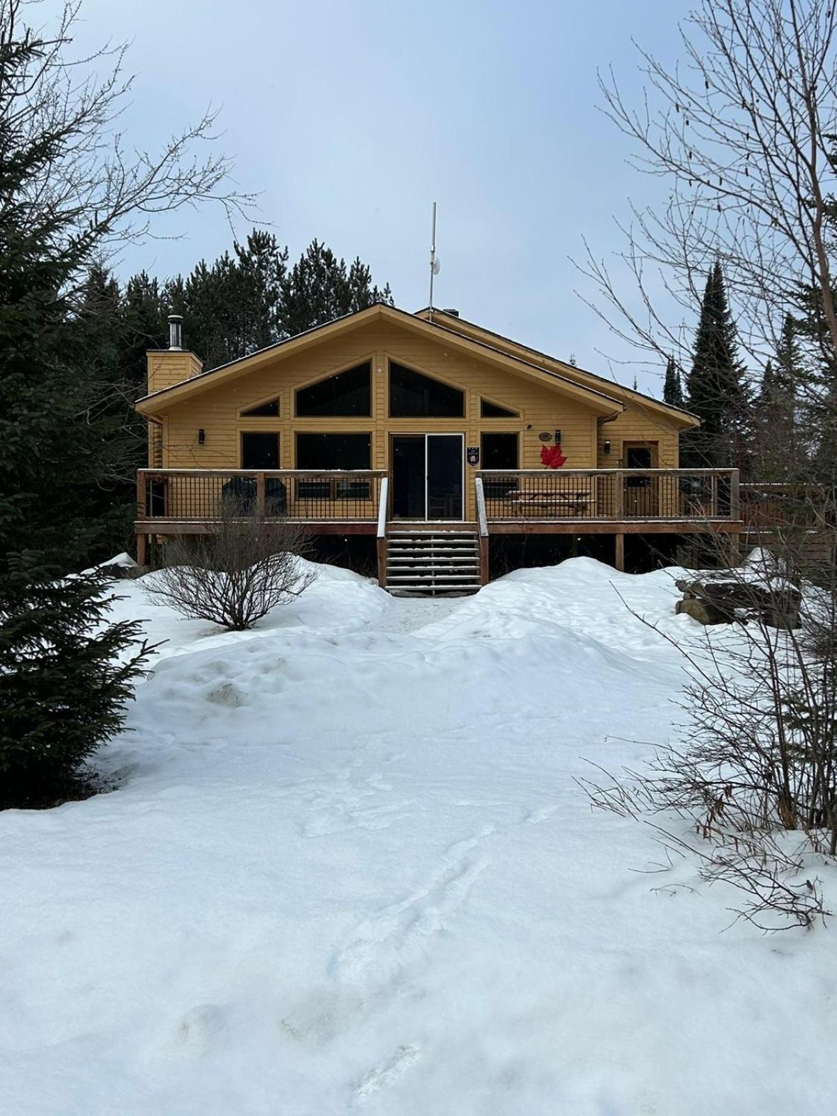 Chalet L'Erable Mont-Tremblant/Lac Superieur & Spa Exterior foto